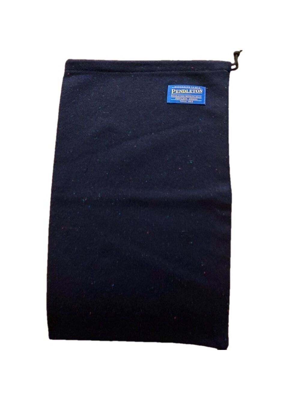 Pendleton Dust Bag Shoe Bag Wool Draw String 15” X 9” OS
